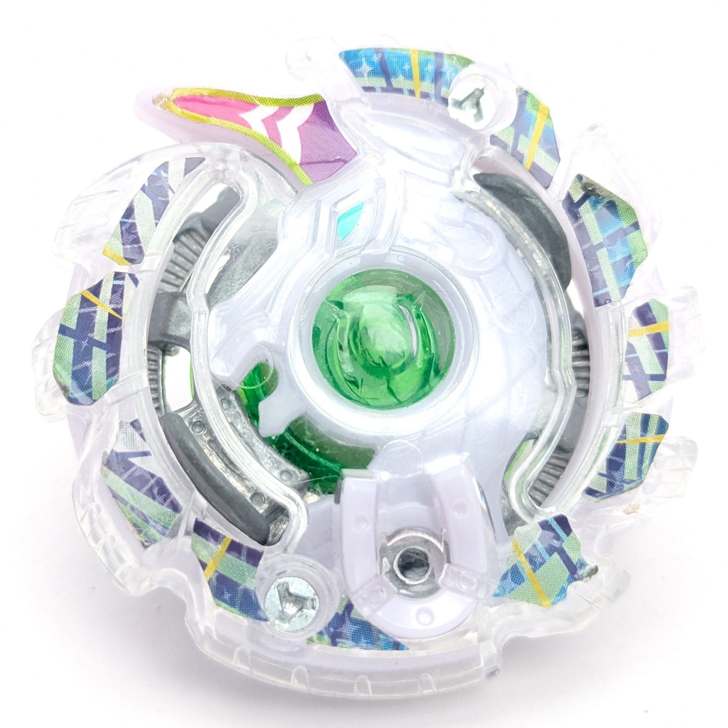 Takaratomy Uber Unicrest U2 Down Needle - Beyblade Burst - Red Eye Merch