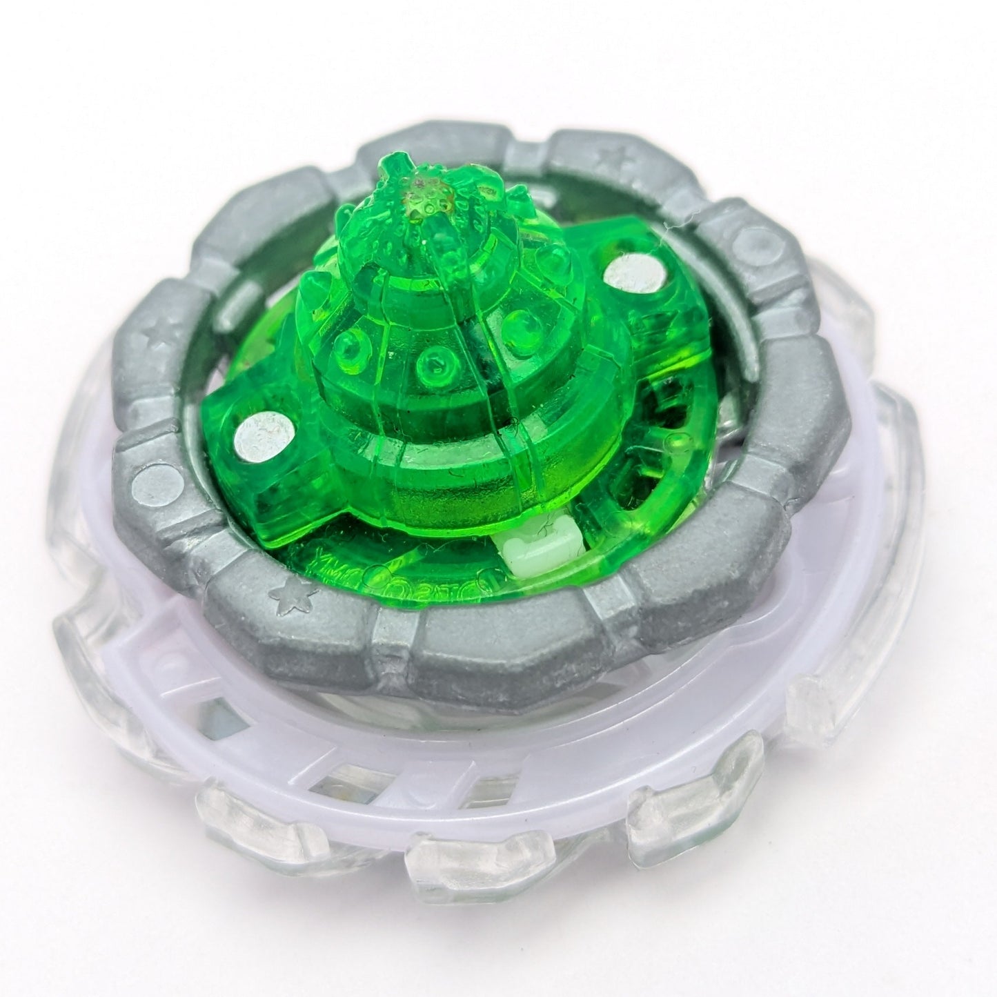 Takaratomy Uber Unicrest U2 Down Needle - Beyblade Burst - Red Eye Merch