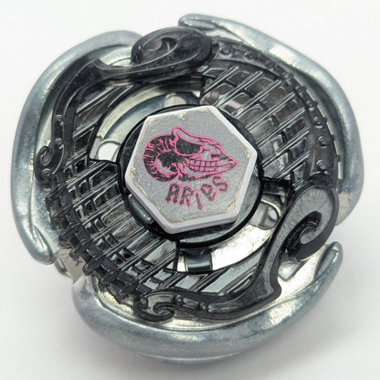 Takara Tomy Spiral Lyra [Aries Fce] Beyblade Metal Fusion Red Eye Merch