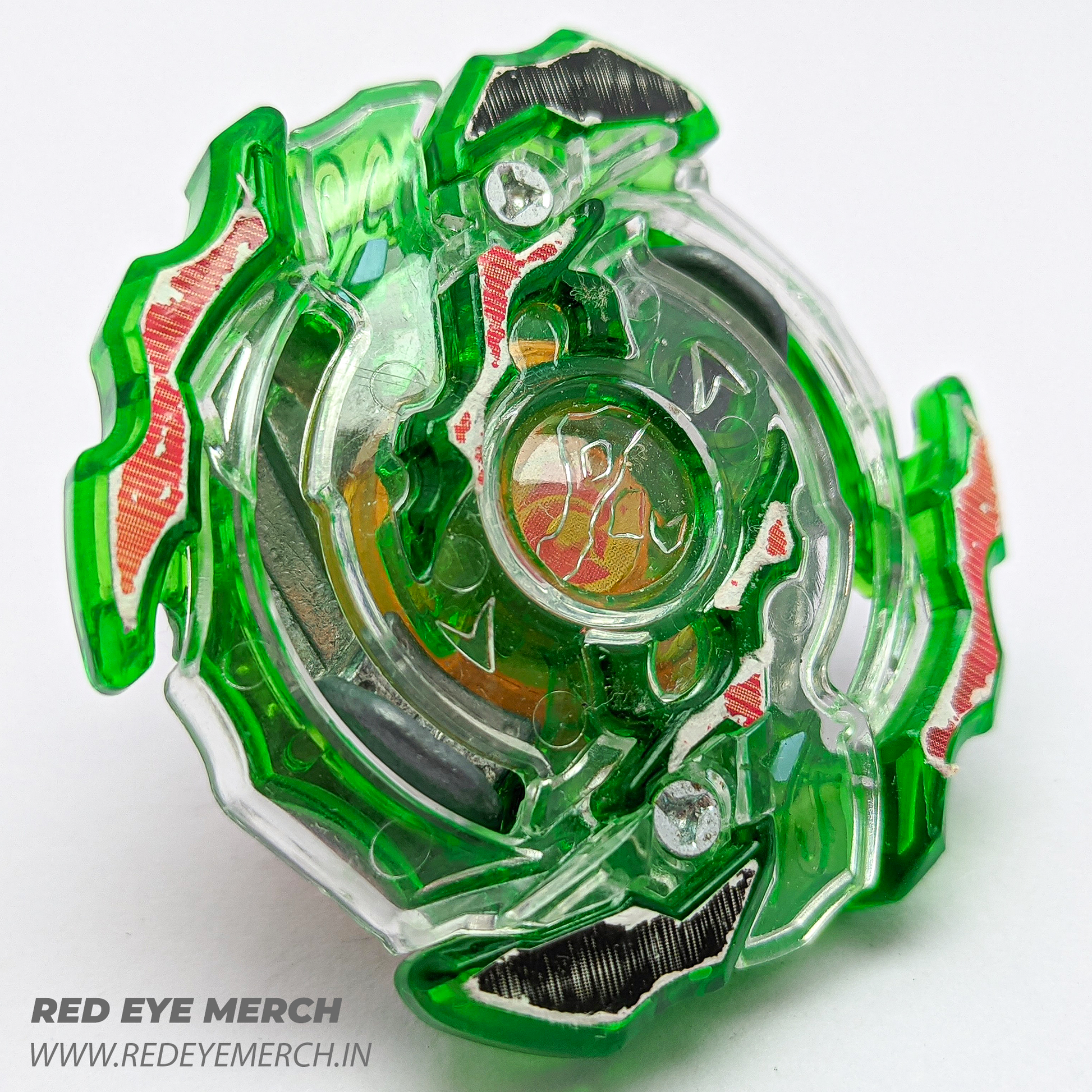 Raging Roktavor [Green] Beyblade Red Eye Merch