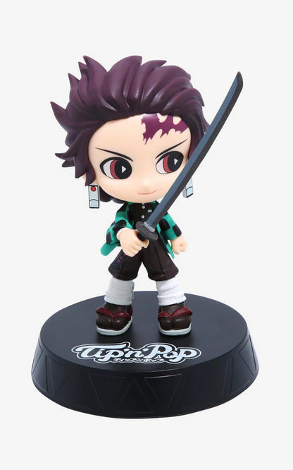 SEGA Demon Slayer Tip n Pop Tanjiro Kamado Figure Kimetsu no Yaiba (Pic 2) Red eye merch