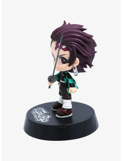 SEGA Demon Slayer Tip n Pop Tanjiro Kamado Figure Kimetsu no Yaiba (Pic 3) Red eye merch