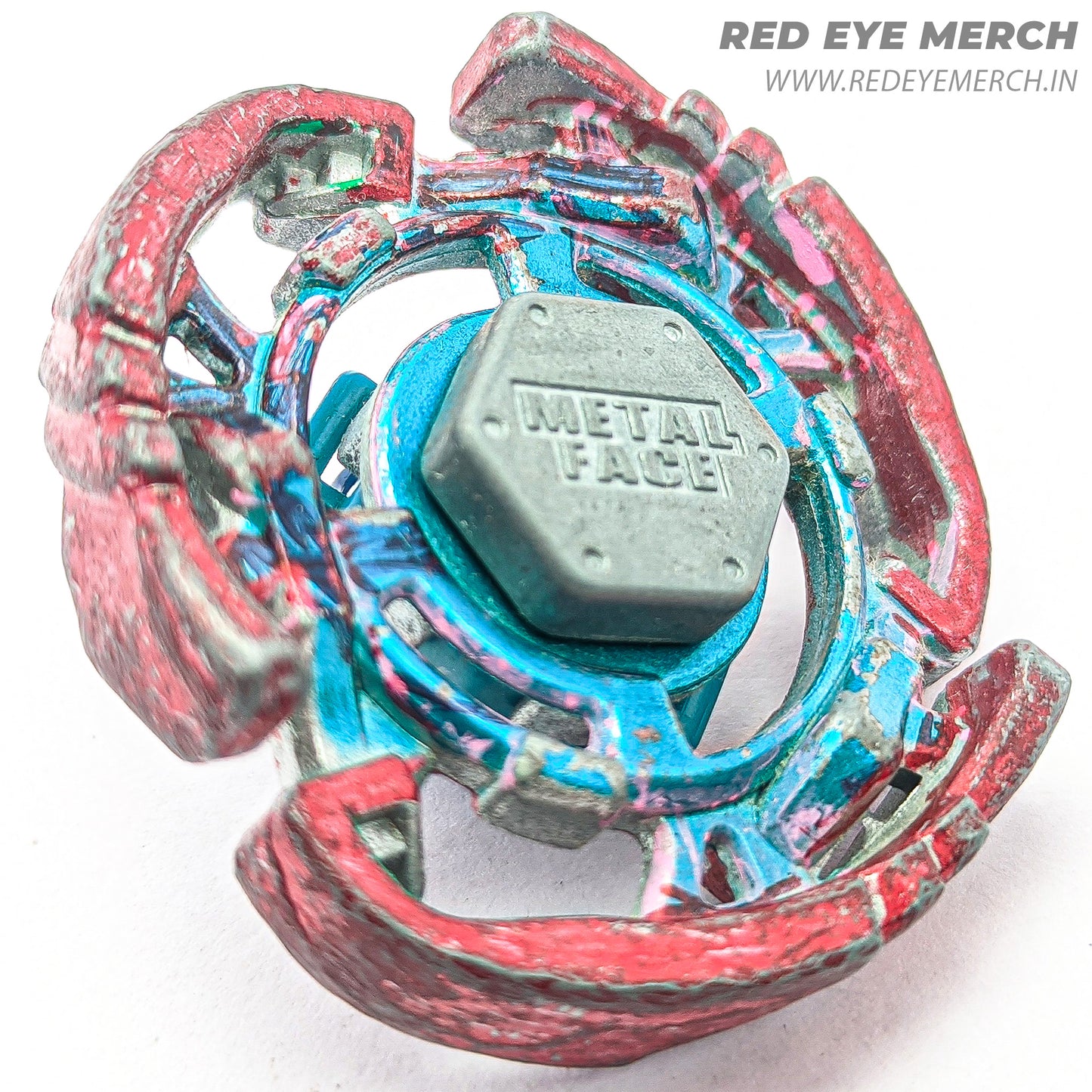 Takara Tomy PHW PEGASUS [Metal Face Bolt] Red And Blue - Beyblade Metal Fusion