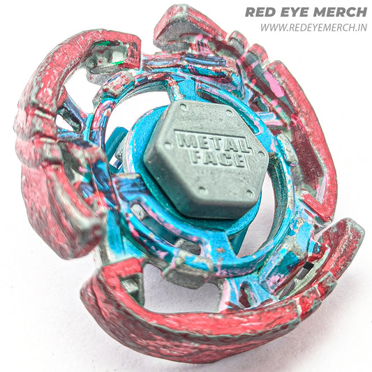 Takara Tomy PHW PEGASUS [Metal Face Bolt] Red And Blue - Beyblade Metal Fusion