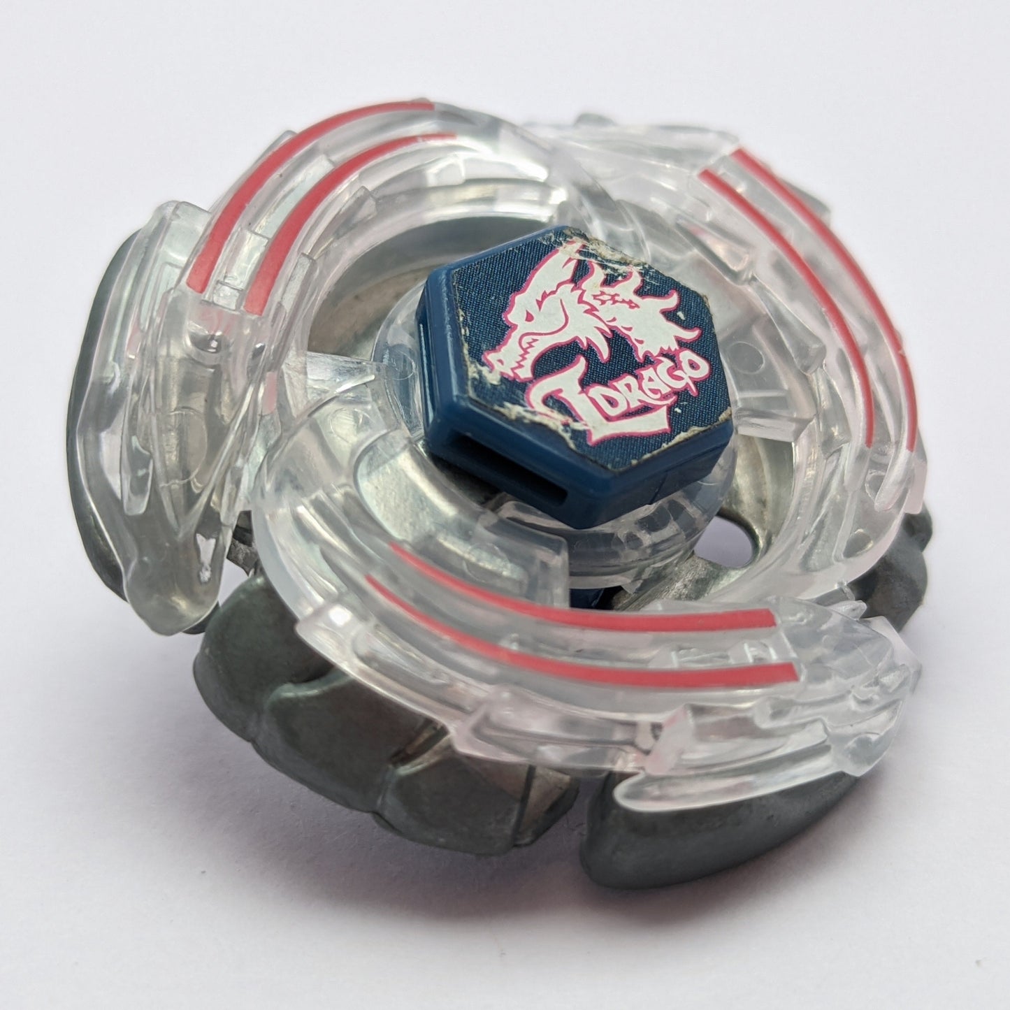 TAKARA TOMY Lightning L Drago Beyblade Metal Fusion Side View