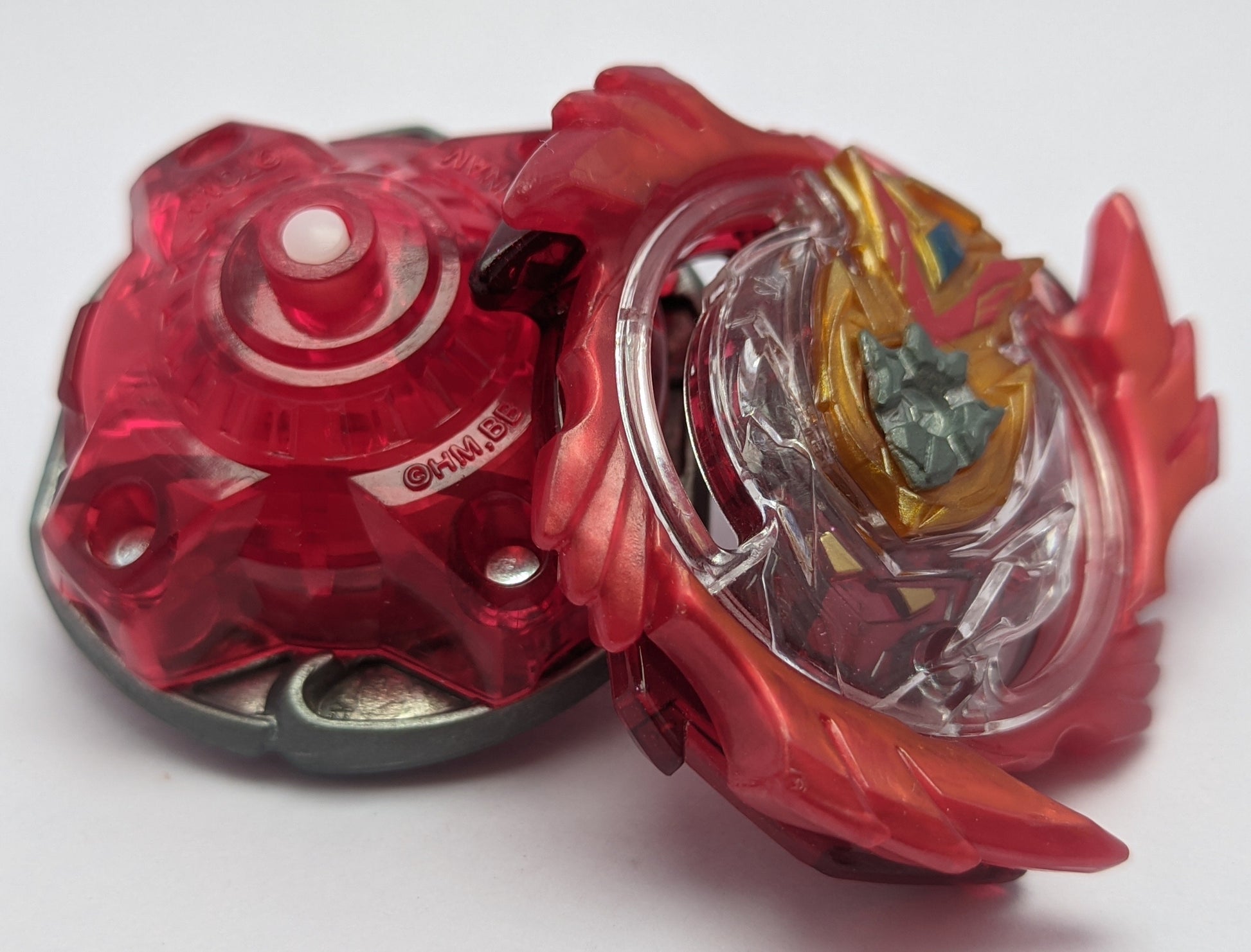 TAKARA TOMY Strike God Valkyrie [Red] Parts 3 Beyblade Burst Red Eye Merch