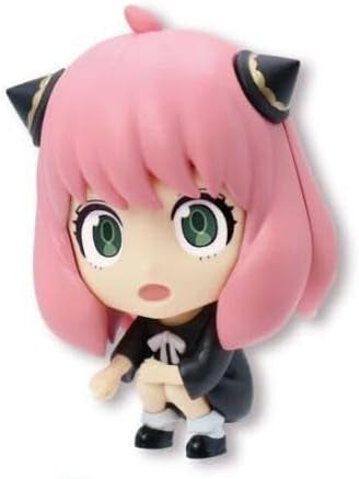 Taito Prize Spy x Family Deformed PVC Statue Anya Forger Figure Red eye merch