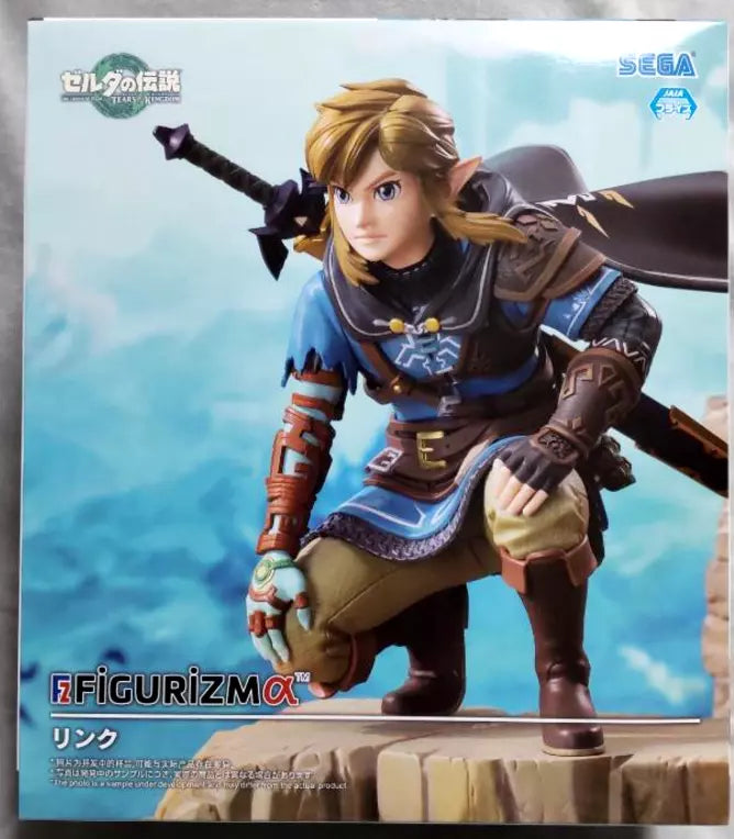 The Legend of Zelda Tears of the Kingdom FIGURIZMα Link Figure SEGA (Pic7) Red eye merch