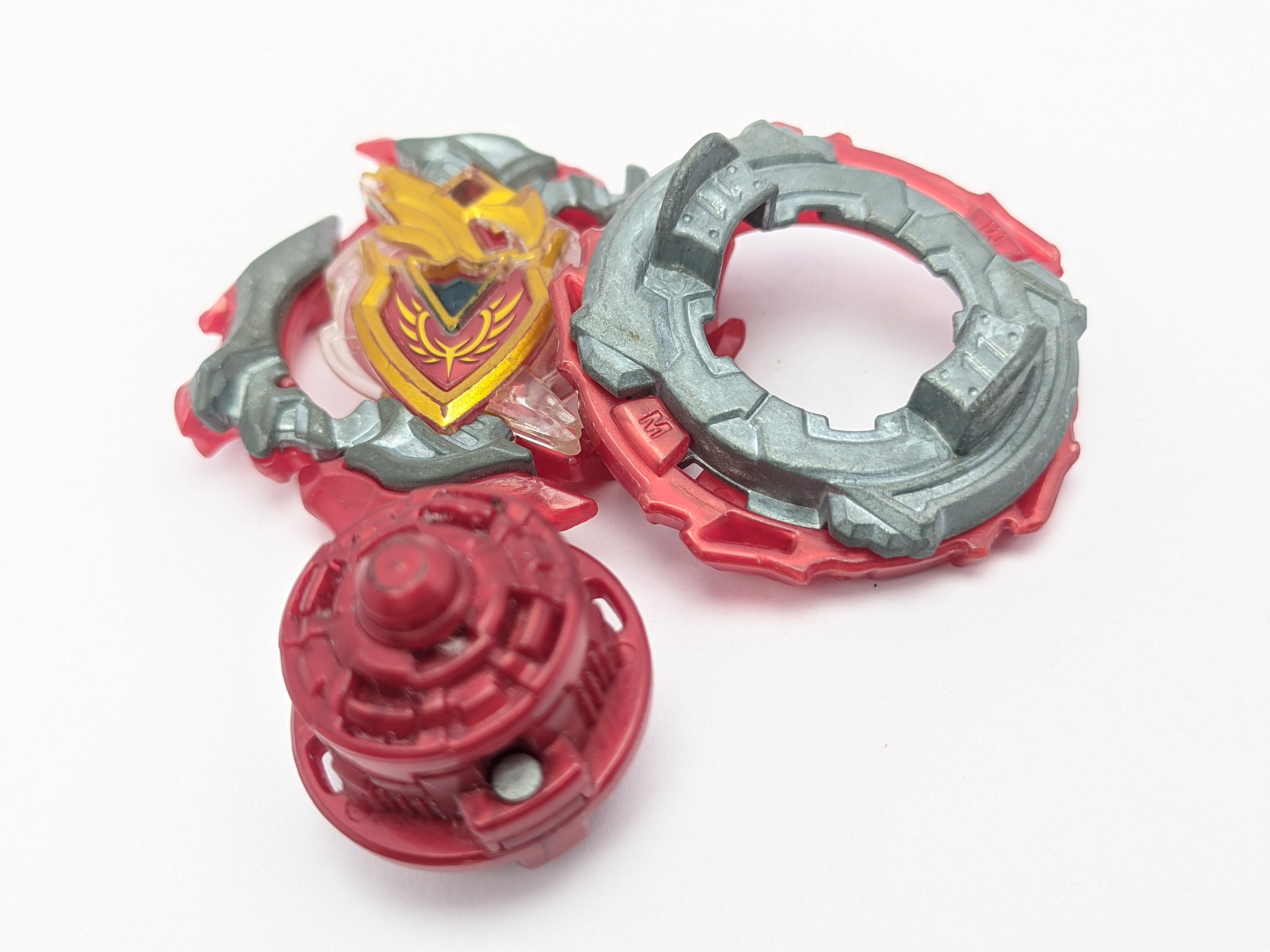 Takara Tomy Z Achilles 11 Xtend [With Frame] Beyblade Burst – Red