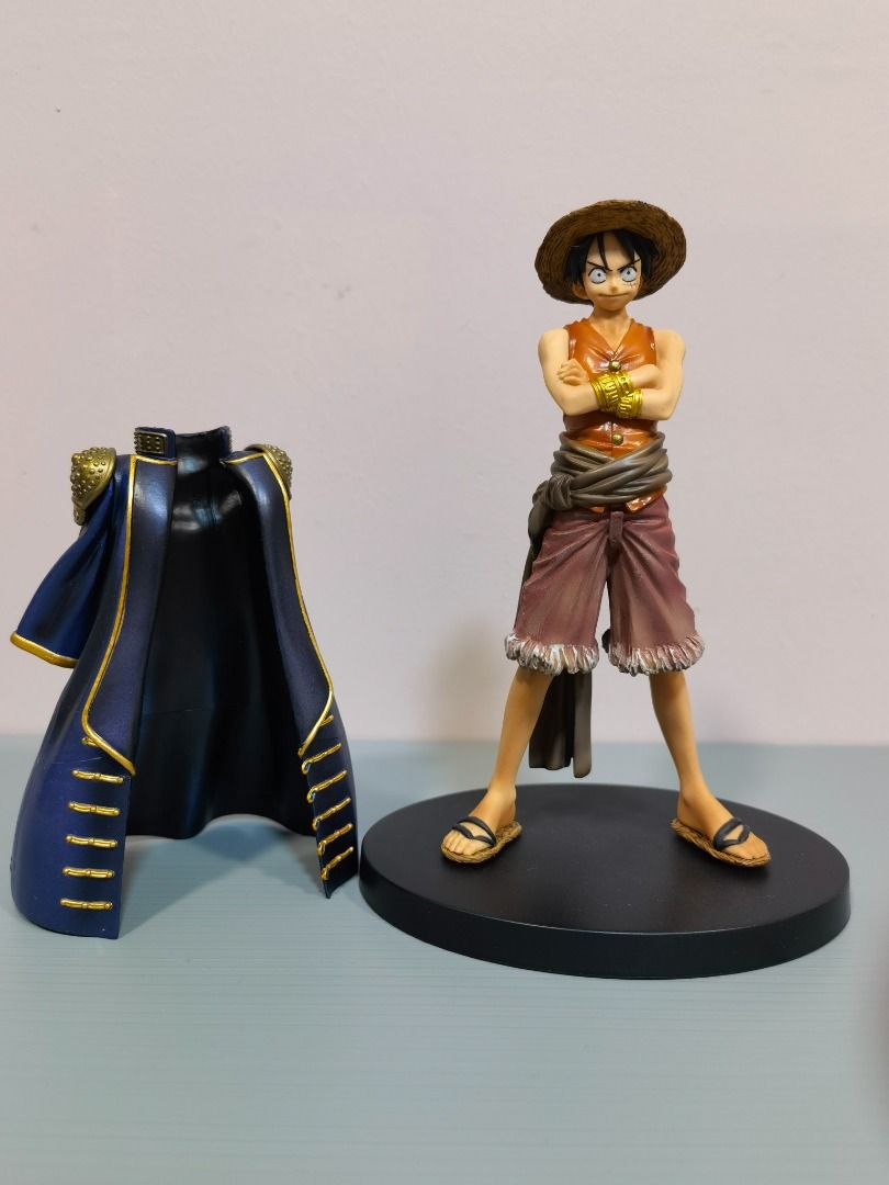 One Piece - Monkey D Luffy - The Grandline Men DXF Figure Vol.4 - Blue Coat Version - Banpresto - Red Eye Merch