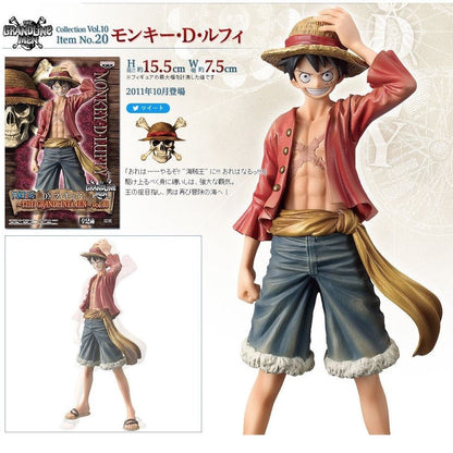 One Piece - Monkey D Luffy DXF Figure 5.9"- The Grandline Men Volume 10 - Banpresto - Red Eye Merch