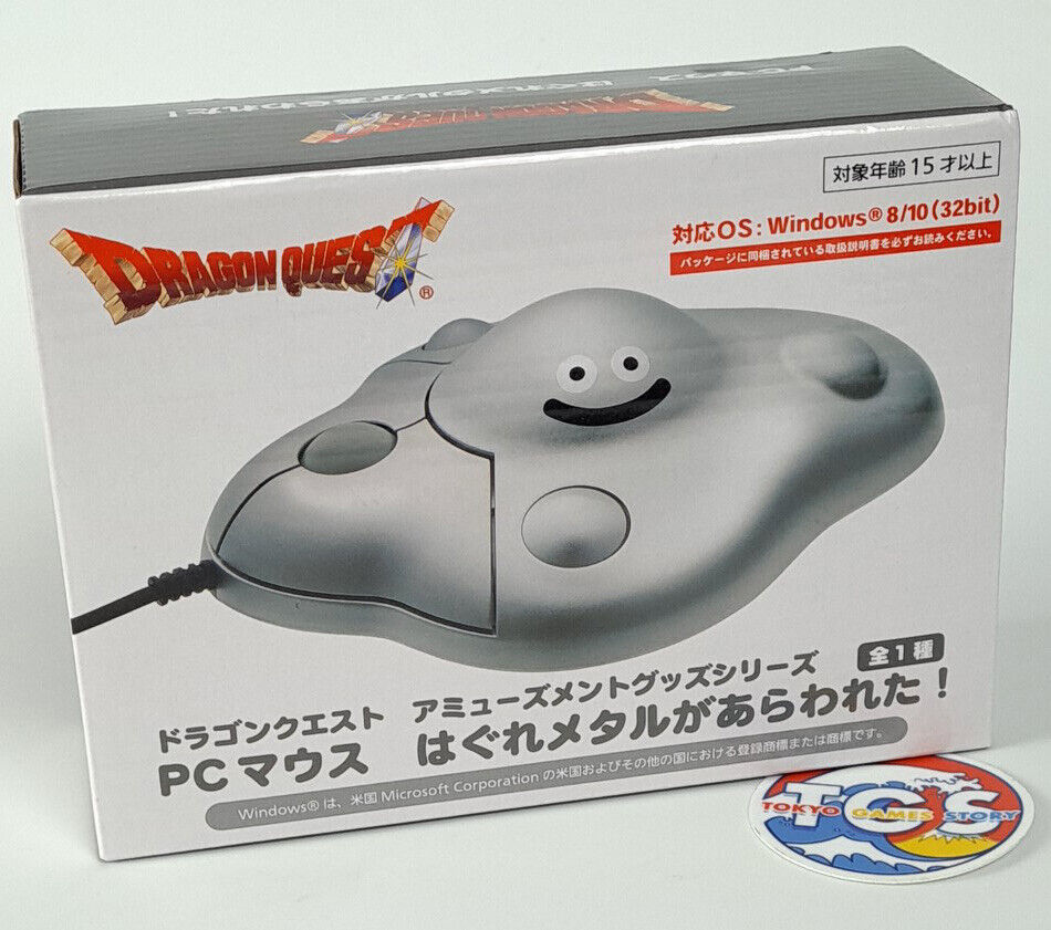 Dragon Quest [Imported] Wired PC Mouse Stray Metal Slime Appearance ...
