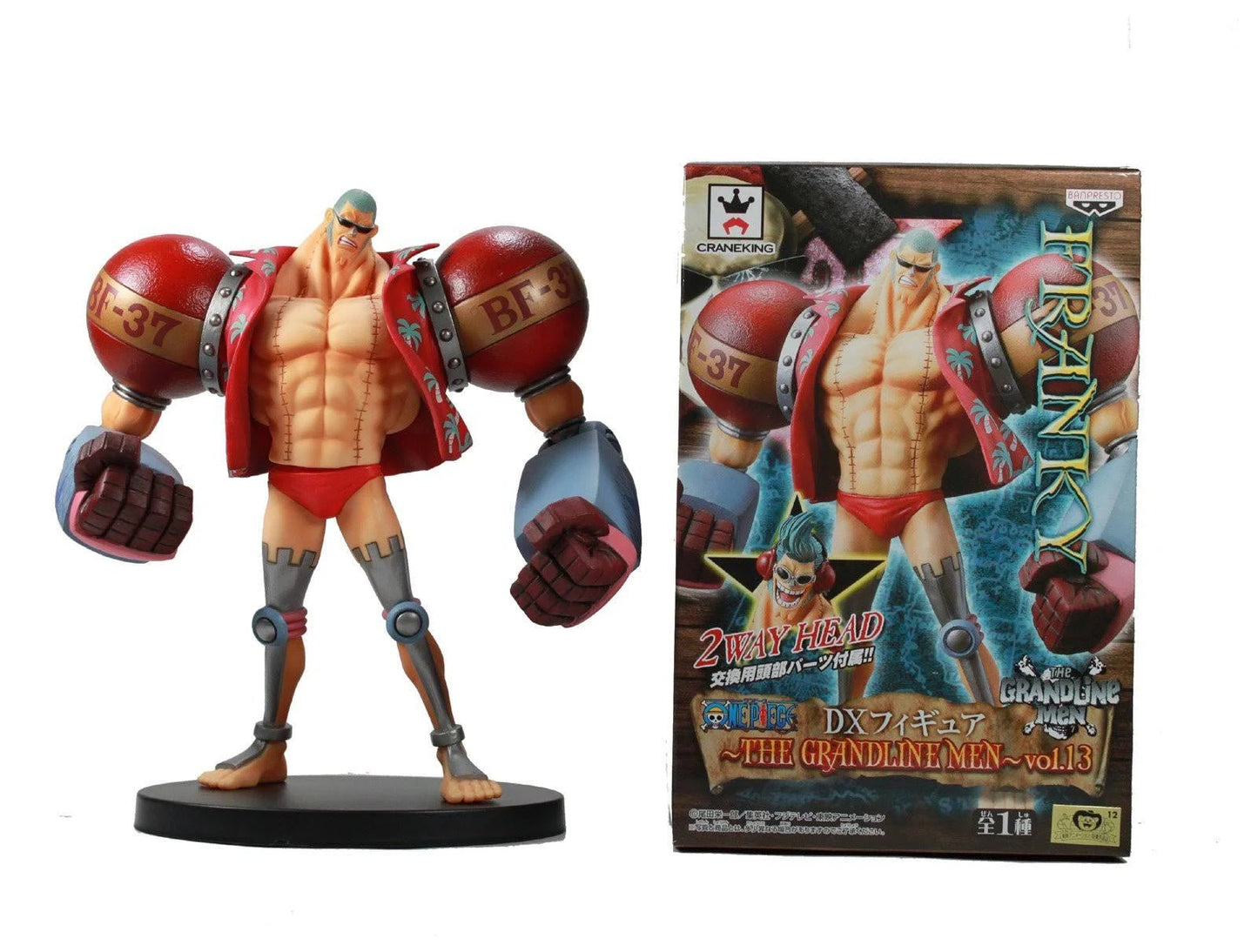 One Piece - Frankie - DX Figure Grandline Men Vol.13 - Banpresto - Red Eye Merch